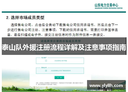 泰山队外援注册流程详解及注意事项指南